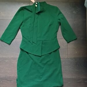 Elegant Green Women's Skirt